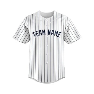 Camiseta Deportiva Transpirable Sublimada Personalizada al por Mayor, Camiseta de Béisbol de Malla Unisex con Estampado Digital, Conjuntos de Camisetas de Béisbol - Product Image 6