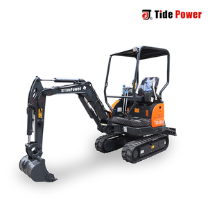 Mini excavatrice hydraulique Perkins excavatrice importée hydraulique zéro queue acier piste en caoutchouc excavatrices rétrocaveuses - Product Image 1