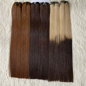 Extensiones de cabello humano de 100 gramos, extensiones de cabello liso de hueso de alta calidad de Color Natural de Sudáfrica - Product Image 3
