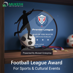 Trofeo Deportivo Acrílico de Primera Calidad, Duradero, Pulido, Grabado e Impreso con Letras en Relieve, para Reconocimiento de Jugadores de la Liga - Product Image 6