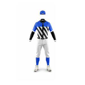 Nouveaux maillots de baseball et pantalons de sublimation personnalisés de bonne qualité, vente en gros de vêtements de sport, ensembles d'uniformes de baseball, service OEM - Product Image 2