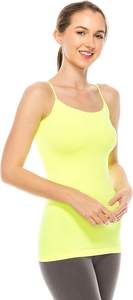 Débardeur en dentelle pour femme, 100% coton, tissu extensible confortable, fines bretelles spaghetti, respirant, léger - Product Image 6