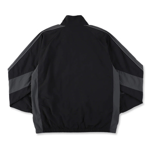 Veste coupe-vent personnalisée avec doublure en maille pour homme, veste coupe-vent respirante en nylon épais, veste à capuche coupe-vent grande taille Color Block - Product Image 2