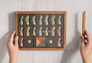 Juego de mesa Ludo de madera maciza de primera calidad, juego de estrategia clásico para 4 jugadores, juego de mesa Ludo de madera al por mayor para diversión familiar - Product Image 5