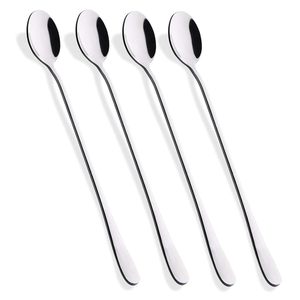 Cuillère en acier inoxydable au meilleur design pour la crème glacée et le milkshake Vaisselle et articles de bar en vente personnalisée - Product Image 1