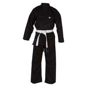Uniformes de Karate clásicos OEM de alta calidad para entrenamiento informal y eventos formales hechos de tela duradera para ropa de artes marciales - Product Image 6