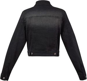 Veste en jean élégante nouveau design pour femmes 100% coton séchage rapide veste en jean durable hivers veste en jean pour femmes la plus vendue - Product Image 2