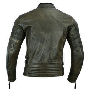Veste en cuir de sécurité respirante pour le sport pour hommes Adventure Biker Rider Veste en cuir de sécurité pour hommes - Product Image 4