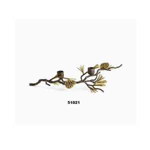 Bol à fruits rond en aluminium fini laiton antique avec support pour table à manger et décoration de cuisine - Product Image 5