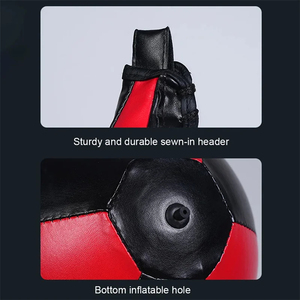 ลูกบอลชกมวยแบบแขวน ทำจากหนัง PU สำหรับฝึกปฏิกิริยาตอบสนอง บรรเทาความเครียด เหมาะสำหรับเด็กและผู้ใหญ่ - Product Image 5