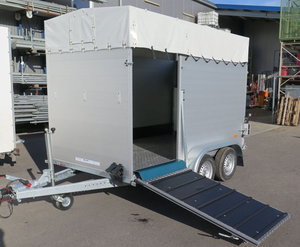 NUEVO Remolque de aluminio para ganado con techo fijo de aluminio 2700kg - 5.25m2 Remolque de aluminio de alta resistencia para ganado - Product Image 6