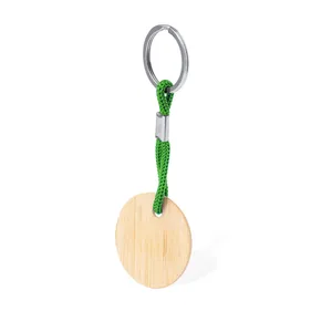 Portachiavi e Moschettone in Bambù Ecologico Cirbam, Gadget Promozionali - Product Image 2