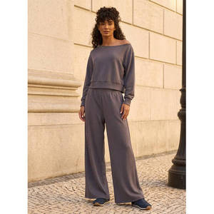 Women's Silk Embroidered <b>off</b> <b>Shoulder</b> <b>Sweatshirt</b> with Zipper Long Streetwear Hoodie - Product Image 2