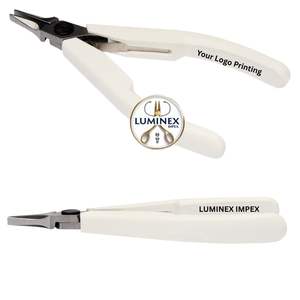 Precio con envío Alicates de punta plana de acero inoxidable Lindstrom 7490 de 120mm con mango de dos componentes para trabajos de joyería (negro) - Product Image 5