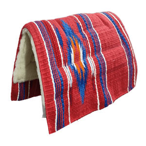 Couverture d'exposition en laine haute densité 100% nouvelle-zélande de qualité supérieure pour l'équitation occidentale Confort supérieur Performance meilleur tissu - Product Image 2