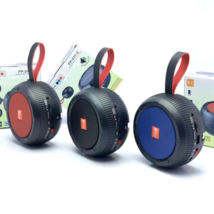 Altoparlante Bluetooth portatile rotondo a energia solare con Radio FM, USB, Slot SD per dispositivi universali per telefoni cellulari - Product Image 4
