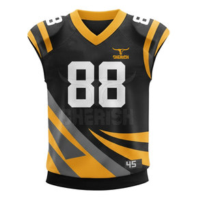Ventes chaudes, prix bas, ensembles d'uniformes de football américain, design personnalisé, ensembles d'uniformes de football américain - Product Image 2