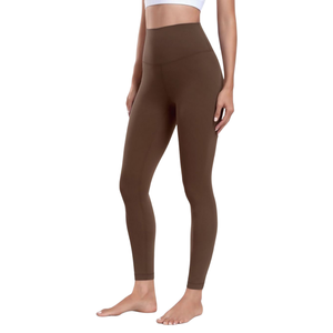 Leggings de Yoga para Mujer, Tejidos, Cintura Media, Algodón Orgánico y Bambú, Suaves, Transpirables, Ecológicos, al por Mayor - Product Image 5