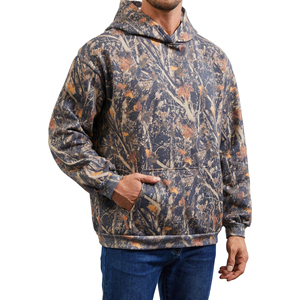 Sweat à capuche à manches longues pour homme, vêtements anti-UV, protection solaire, chemise, sweat à capuche camouflage jungle - Product Image 4