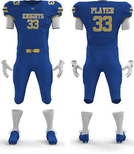 Uniformes de fútbol americano de alta calidad de marca personalizada conjuntos transpirables para jóvenes y adultos ropa impresa por sublimación - Product Image 1