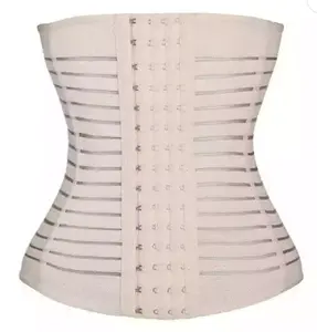 Hoàn Toàn Mới Chất Lượng Cao Cao Eo Thở Bụng Vành Đai Lưới Vải Bán Buôn Corset Phụ Nữ Corset Eo Tông Đơ Giảm Béo Vành Đai