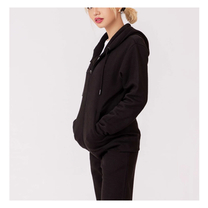 Sudaderas con Cremallera para Mujer, Hechas a Medida, al por Mayor, de Alta Calidad, Ecológicas, de Algodón Informal, con Colores y Logotipo Personalizados - Product Image 3