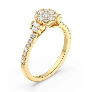 Anillo Aurelia Cluster de Carat - Product Image 2