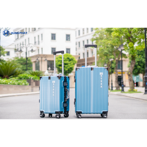 Juegos de equipaje Liquidación 6008 Pc Marco de aluminio 3 piezas Juego de equipaje Maleta de carcasa dura Juegos de equipaje Accesorios negros de Vietnam - Product Image 1