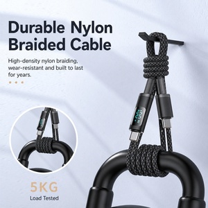 Câble USB C vers USB C 100W 2M 1M tressé à charge rapide pour ordinateur portable - Product Image 3