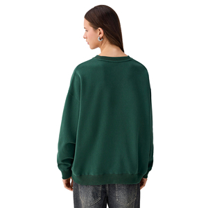 OEM personalizado logotipo frontal invierno venta al por mayor ropa de mujer Casual manga larga letra impresa pulóver sudaderas - Product Image 4