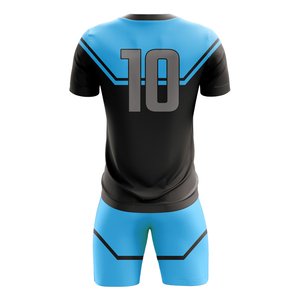 Maillot de joueur personnalisé de haute qualité, version professionnelle, 100 % polyester, léger, écologique, respirant, col en V à quatre voies pour homme - Product Image 2