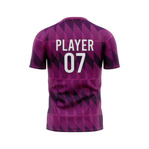 Camiseta de Fútbol Deportiva Personalizada de Alta Calidad para Hombre, 100% Poliéster, Ligera, Transpirable, Precio Económico al por Mayor - Product Image 6