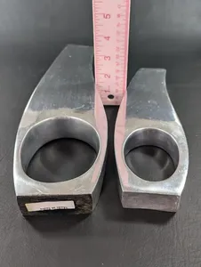 Florero Decorativo de Hierro Dorado, Tendencia Mundial, Minimalista, Hecho a Mano, Florero de Metal, Obra de Arte Moderna, Ligero y Ecológico - Product Image 2