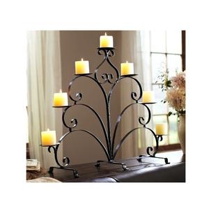 Juego de Portavelas de Metal Estilo Boho Chic con Intrincados Recortes, Perfecto para Centros de Mesa en Salas de Estar, Dormitorios o Eventos - Product Image 4