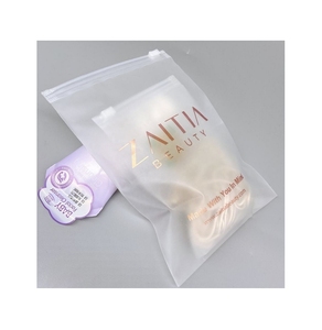 Slider bag transparent flat bag from Vietnam Company Packaging Bag Plastic Custom wholesale