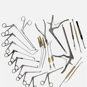 ชุดเครื่องมือเครื่องมือสแตนเลสสำหรับการผ่าตัดไซนัสแบบใช้ซ้ำได้ - Product Image 1