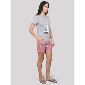 Conjunto de Pantalones Cortos Casuales 100% Algodón, Tejido de Punto Súper Suave con Bolsillos, Cómodo de Usar - Product Image 4