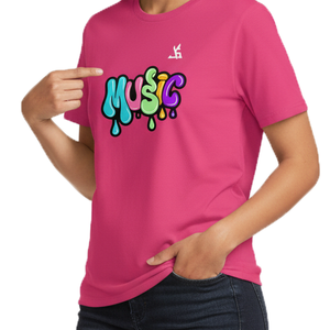 T-shirt en coton tricoté formel de haute qualité, marque de luxe, col rond, surdimensionné, lourd - Product Image 4