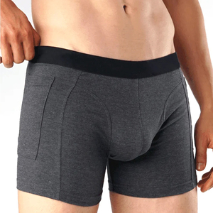 Boxers pour hommes antistatiques, taille mi-haute, fins, confortables, respirants, de qualité supérieure, unisexes - Product Image 5