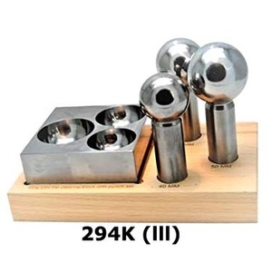 Dapping <b>Punch</b> <b>Set</b> of 3 jewlllery tool - Product Image 2