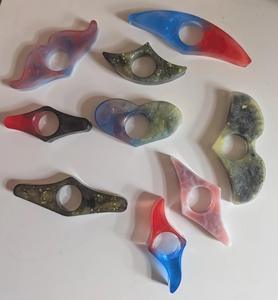 Soporte para páginas de libros de resina, agarre para los dedos, accesorio de lectura duradero y cómodo, perfecto para libros, materiales de estudio, diarios y novelas - Product Image 4