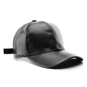 Casquette en cuir pour homme d'extérieur, cuir véritable souple, casquette de baseball classique, élégante, durable, couvre-chef en cuir pour un usage quotidien - Product Image 6