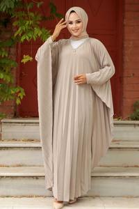 Stylish Casual Layered <b>Abaya</b> <b>for</b> <b>Women</b> Premium Lightweight Breathable Fabric Floor Length Long Sleeve Elegant Modest Daily Use - Product Image 2