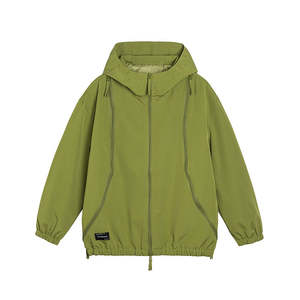 เสื้อยืดแขนสั้นผ้าฝ้ายถักสำหรับผู้หญิง พิมพ์โลโก้ตามสั่ง ขนาดพิเศษ สีพื้น ระบายอากาศได้ดี สไตล์ลำลอง - Product Image 5