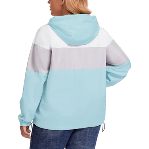 Rain Coat Reflective with Hooded <b>Denim</b> <b>Jacket</b> Womens Rain <b>Jackets</b> Waterproof Windbreaker <b>Jackets</b> Lightweight Portable - Product Image 3