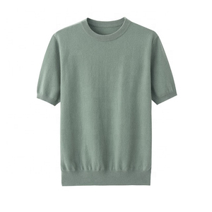 High Quality Men's 100% Cotton <b>Black</b> T-Shirt Custom Logo Rounded Neck Anti Pilling Feature Sporty Style Short Solid Print - Product Image 3