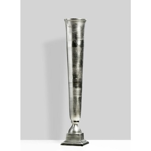 Jarrones de Metal personalizados de lujo para bodas, fiestas de compromiso, centro de mesa, niquelado, forma montada en diamante, uso en centros turísticos - Product Image 4