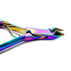 Pinza para cutículas, removedor de uñas, manicura, pedicura, cortaúñas de titanio múltiple - Product Image 4