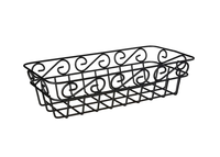 Nouvellement conception utilisation métal fer fil rond stockage panier à pain pour Restaurant cuisine accessoires cadeau panier forme personnalisée