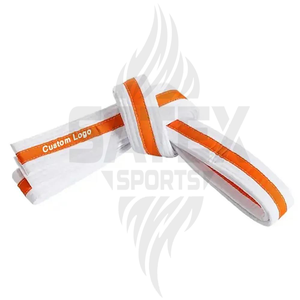 Cinturones de Graduación de Artes Marciales de Karate Personalizados de Alta Calidad, Color Liso, Poliéster/Algodón, Ligeros y Duraderos - Product Image 5